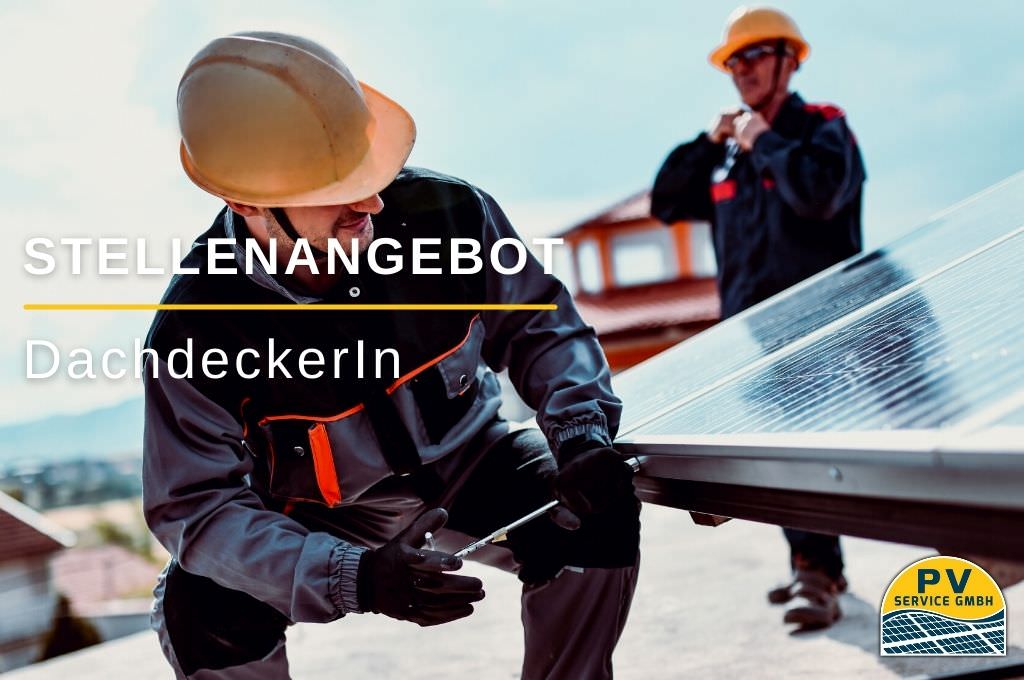 Stellenangebot DachdeckerIn in Xanten - PV Service GmbH 2022