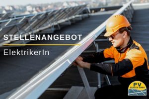 Stellenangebot Elektriker in Xanten - PV Service GmbH 2022